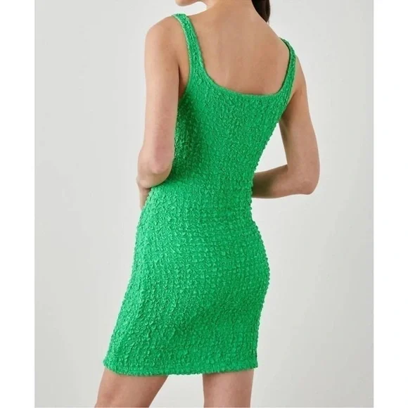 Rails Green Mini Dress - Picture 2 of 8